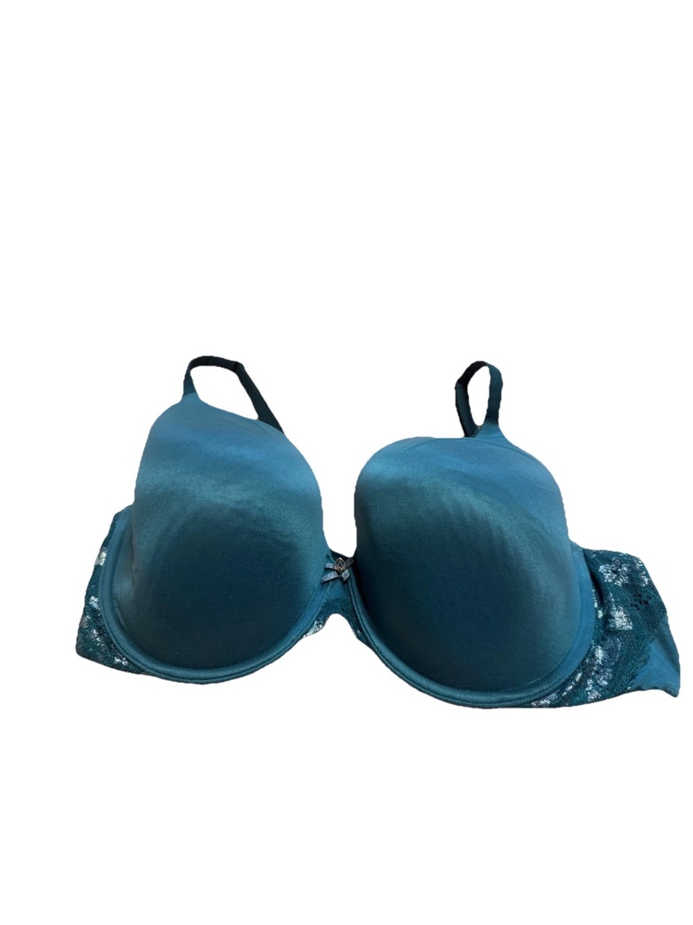 Victoria Secret Women’s Turquoise Green Body Lined Perfect Coverage Bra! 38DD